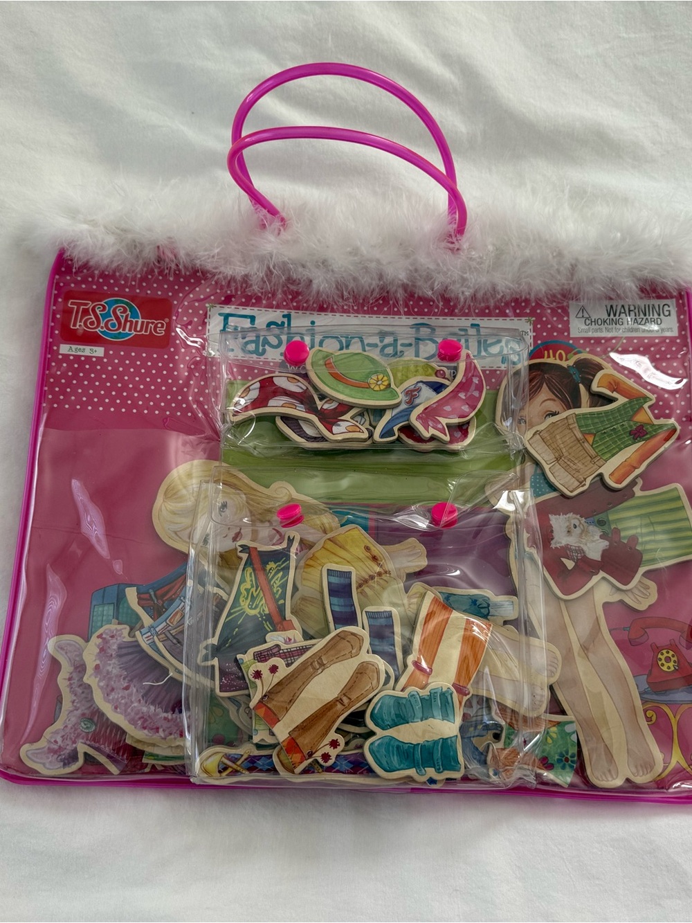 Pink Fashion-a-Belle Magnetic Dress-Up Set